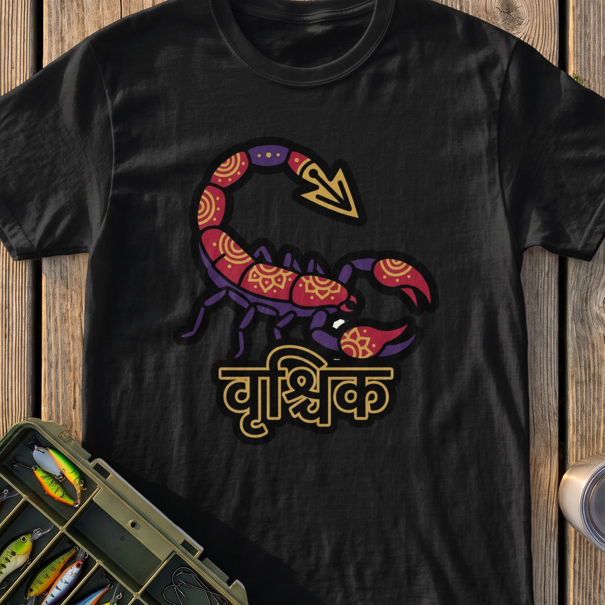 Scorpio Vrischika Vedic zodiac t-shirt