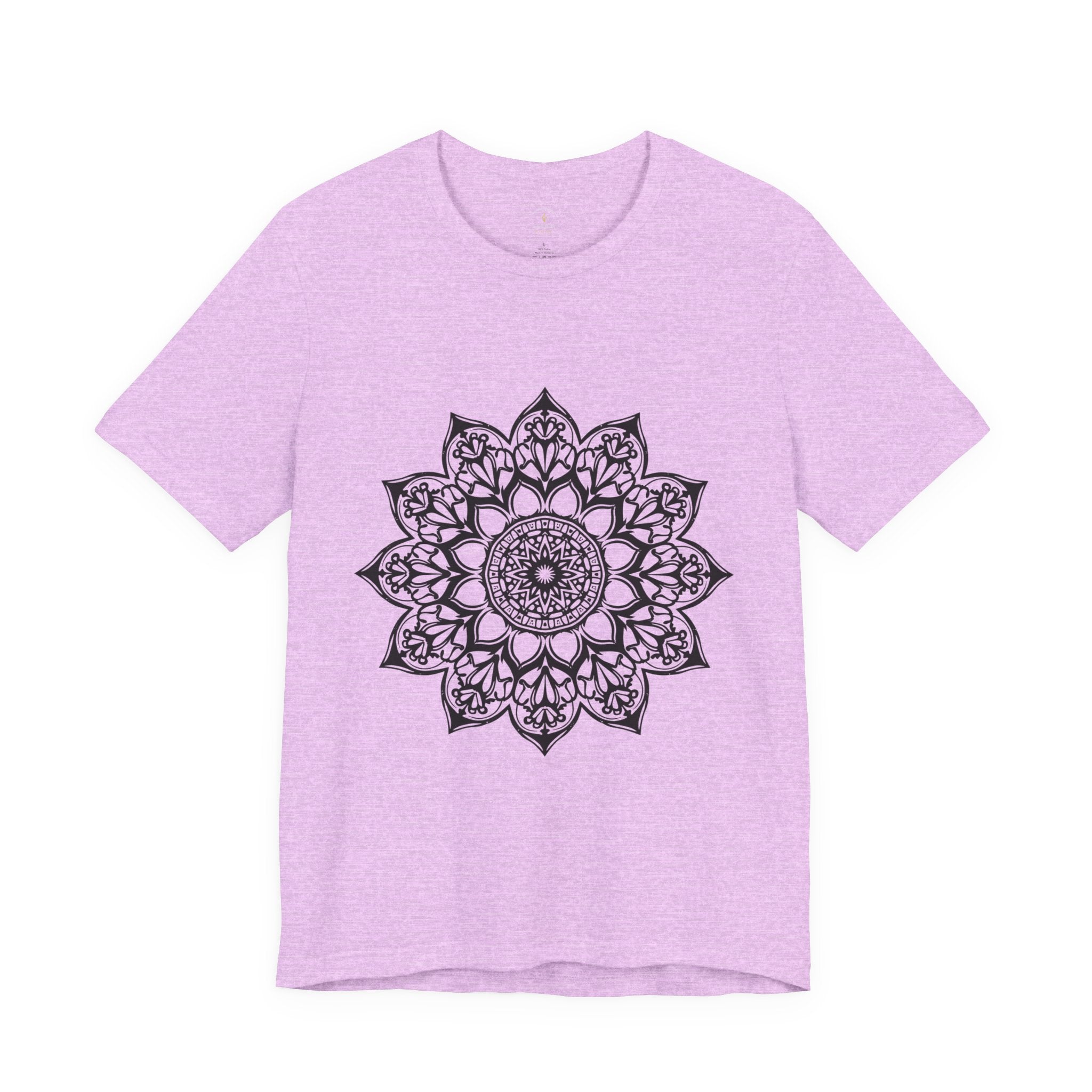Mandala Graphic T-Shirt — Intricate Boho Zen Tee for Yoga & Mindfulness
