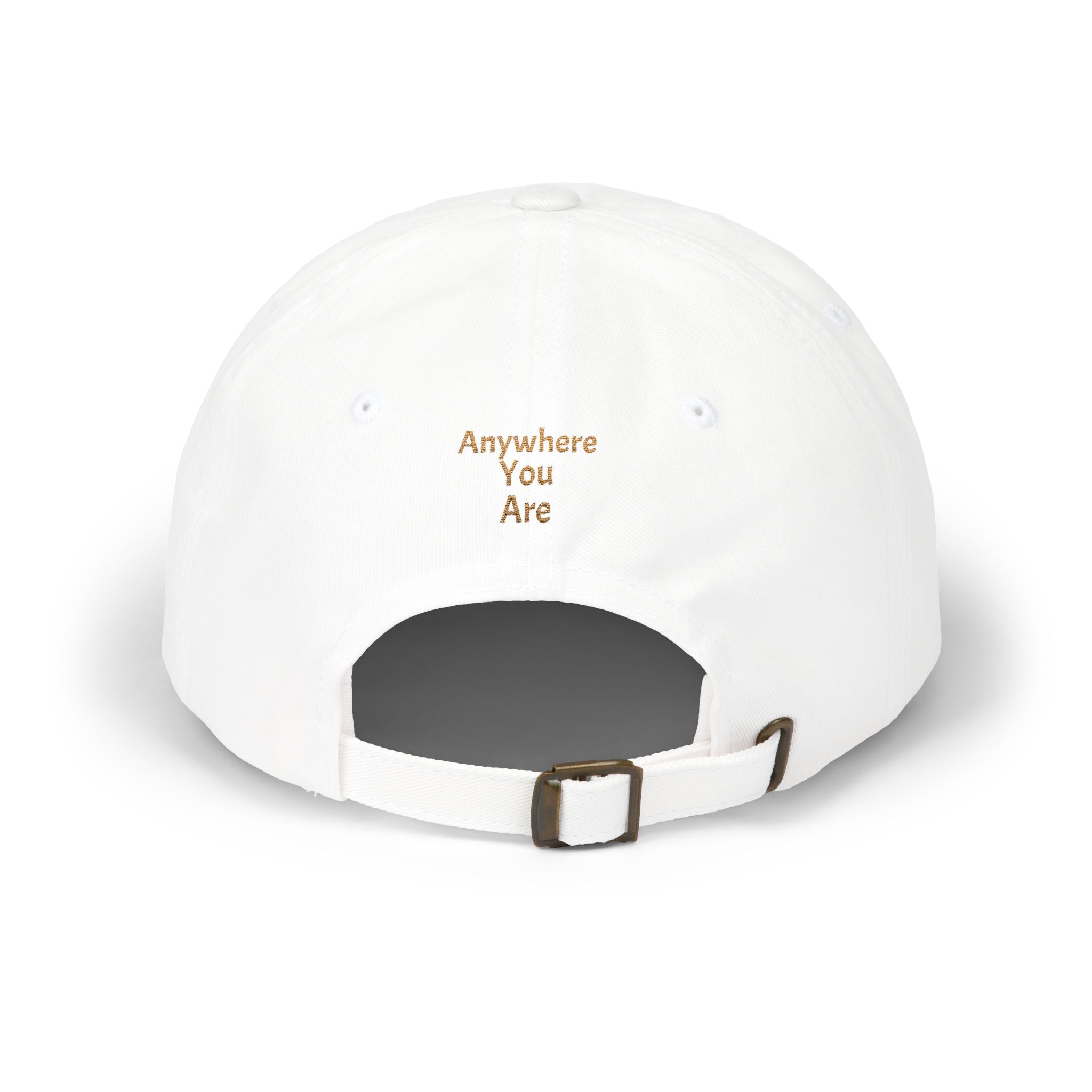 Cancer Zodiac Dad Cap — Embroidered Gold Cancer Horoscope Hat