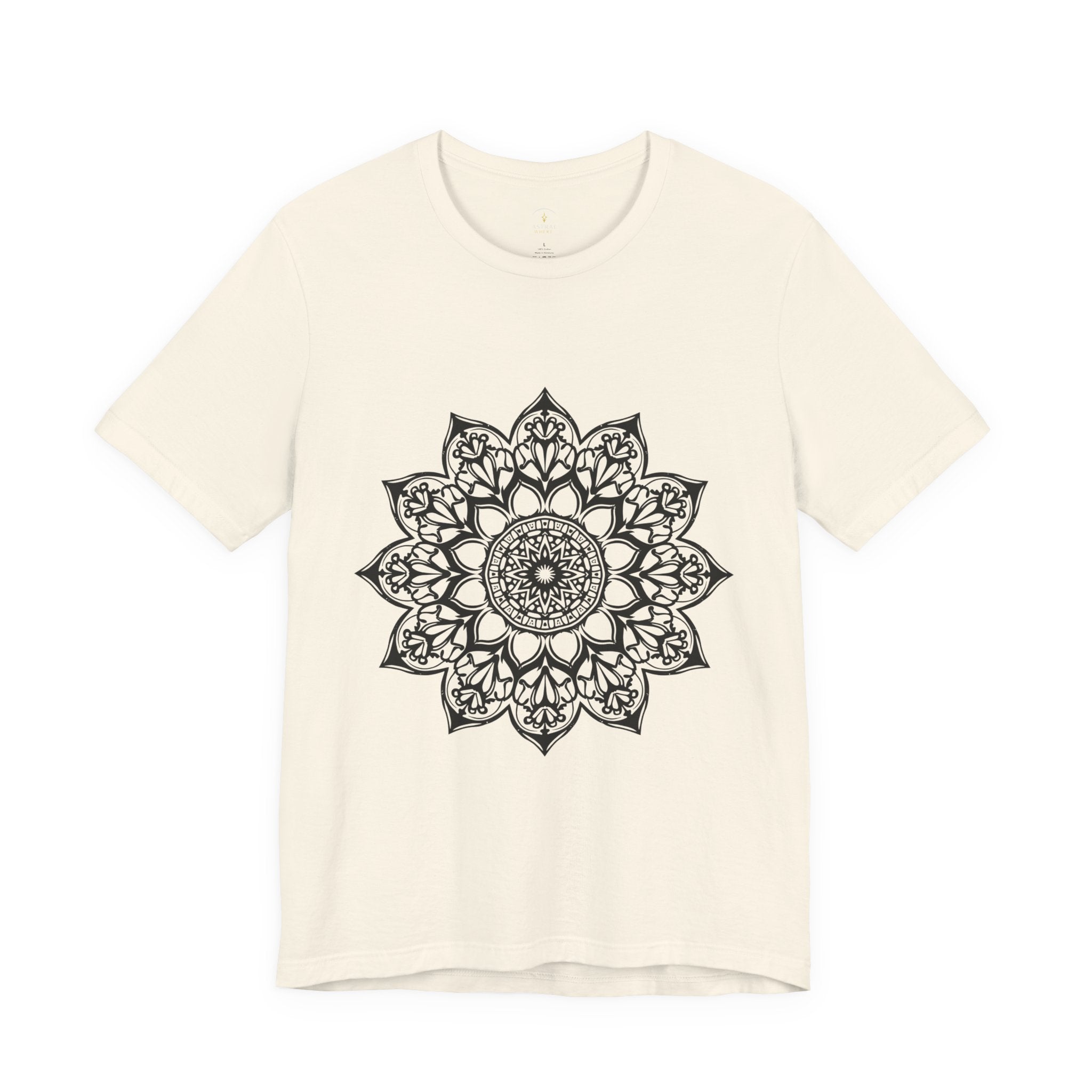 Mandala Graphic T-Shirt — Intricate Boho Zen Tee for Yoga & Mindfulness