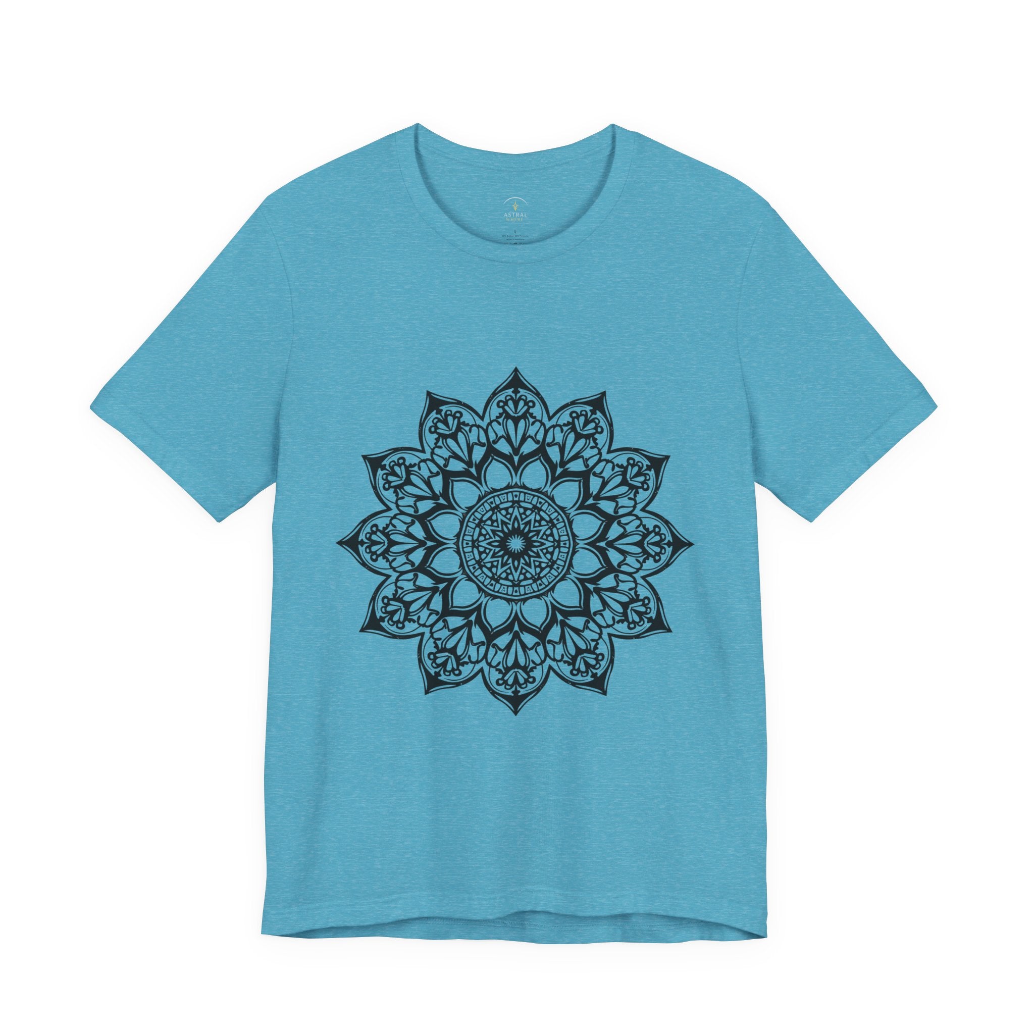 Mandala Graphic T-Shirt — Intricate Boho Zen Tee for Yoga & Mindfulness