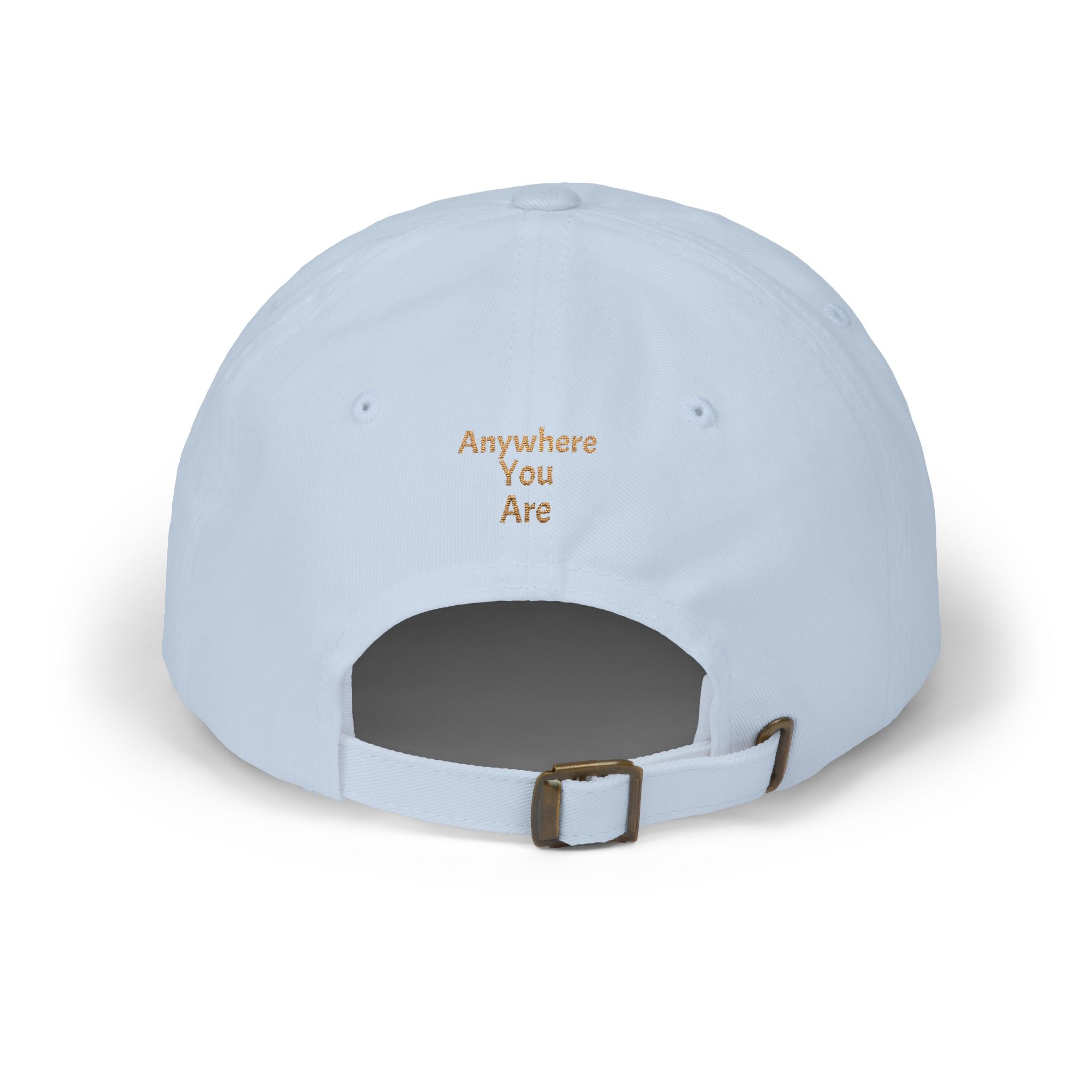 Cancer Zodiac Dad Cap — Embroidered Gold Cancer Horoscope Hat