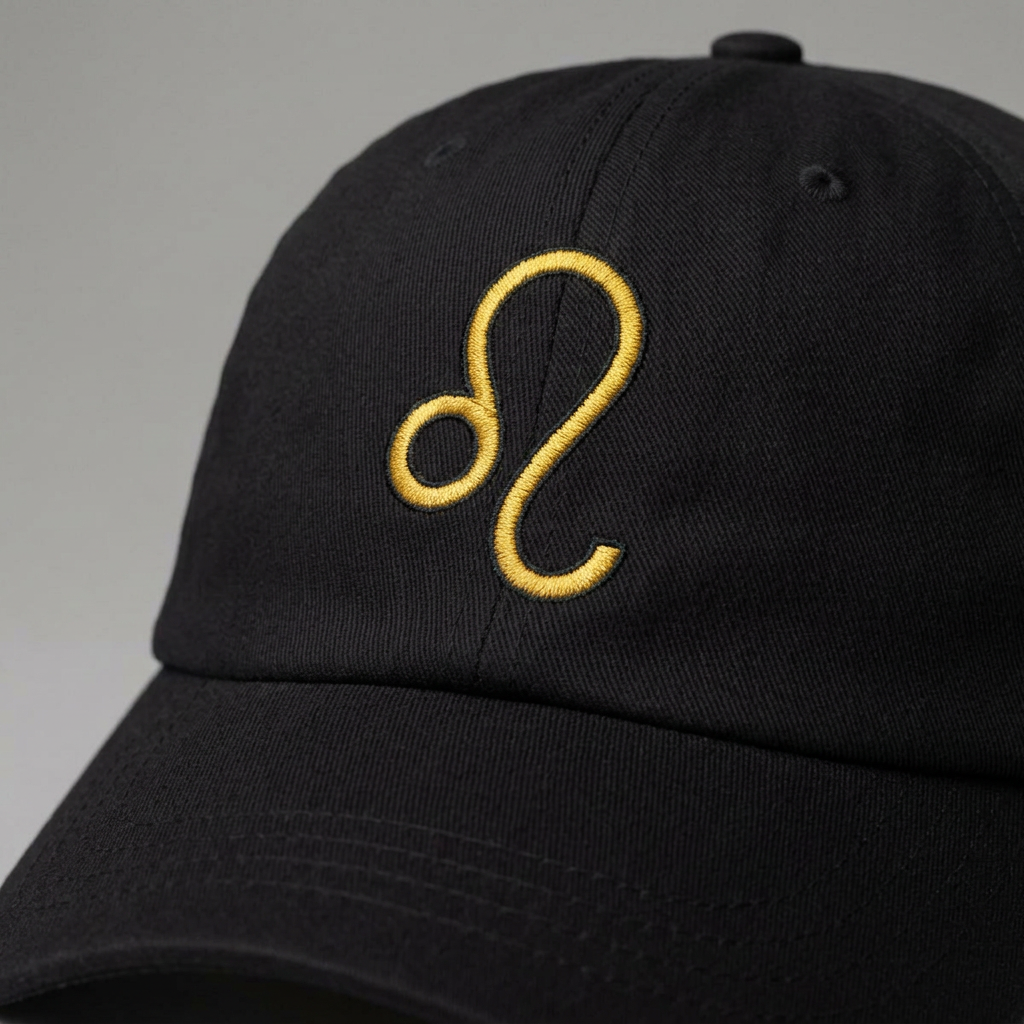 Leo Embroidered Baseball Cap — Classic Dad Hat for Zodiac Lovers