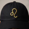 Leo Embroidered Baseball Cap — Classic Dad Hat for Zodiac Lovers