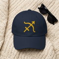 Sagittarius Embroidered Baseball Cap — Classic Dad Hat for Zodiac Lovers
