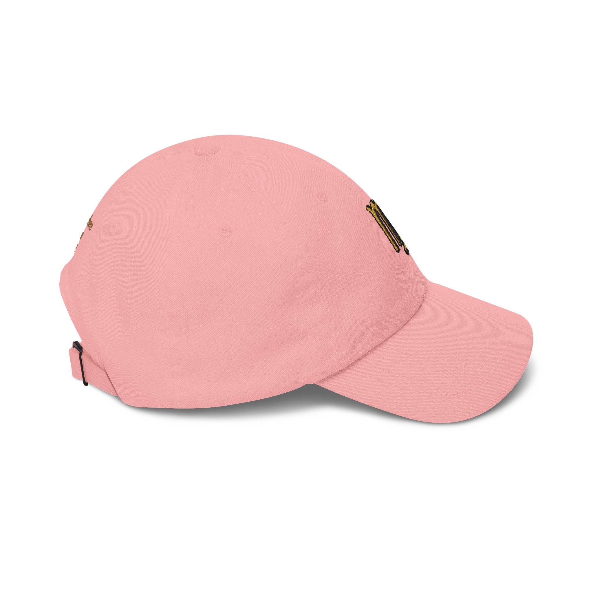 Virgo Zodiac Dad Cap — Embroidered Gold Virgo Symbol Baseball Hat