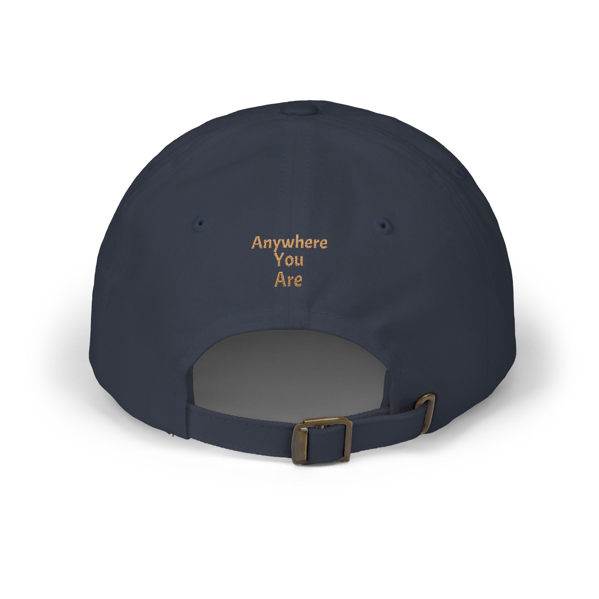 Cancer Zodiac Dad Cap — Embroidered Gold Cancer Horoscope Hat