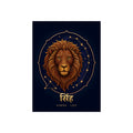 Simha Leo Mandala Lion Art Print | Vedic Astrology Fine Art Poster | AstralWhere
