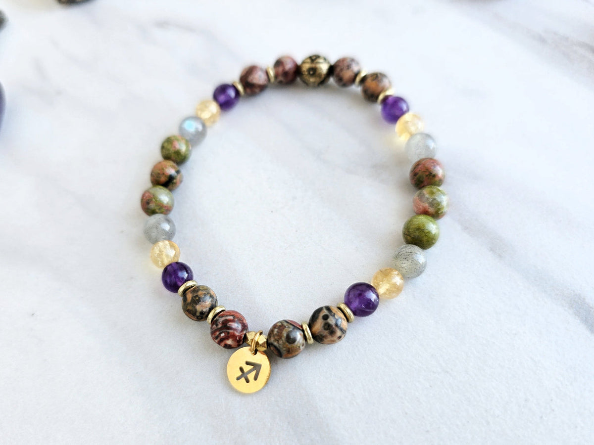 Sagittarius Zodiac Bracelet