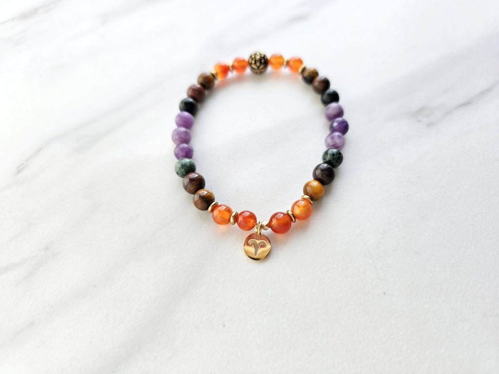 Aries Zodiac Bracelet