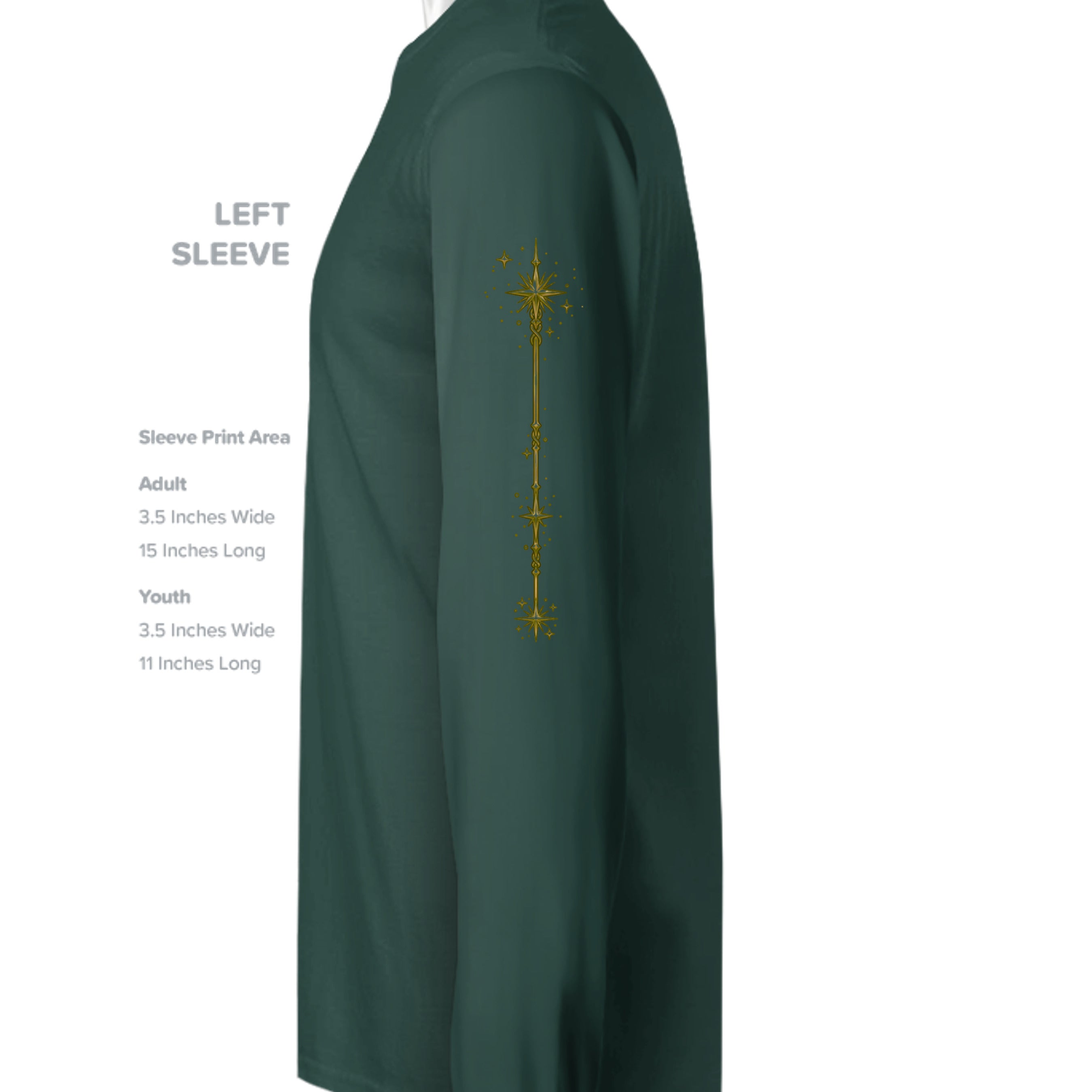 Dark Green - PC90 - SLEEVE_LEFT