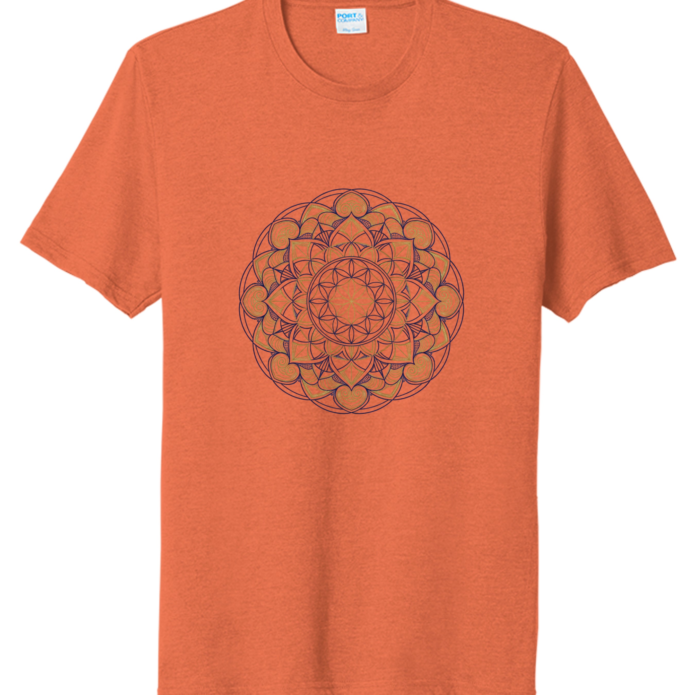 Deep Orange Heather - PC330 - FRONT
